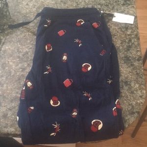 GAP Men’s M Pajama Pants Supersoft Double Knit